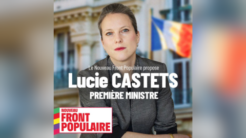 Lucie Castets.