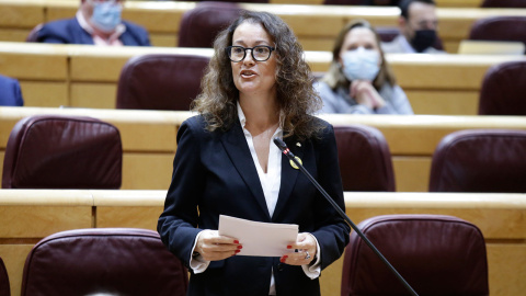 La senadora de ERC y miembro de la Asamblea Parlamentaria del Consejo de Europa, Laura Castel, en una imagen de archivo. SENADO