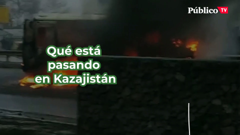 Otras 26 víctimas en las protestas de Kazajistán que dejan "decenas de muertos"