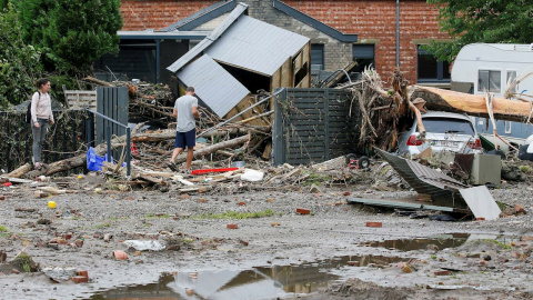 Inundaciones en Bélgica