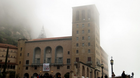 El monestir de Montserrat, en una imatge d'arxiu