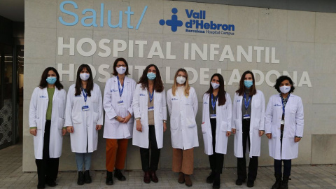 Equipo de la Unidad de Atención a las Violencias hacia la Infancia y la Adolescencia del Hospital Vall d'Hebron.