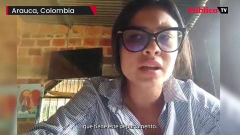 Mayerly Briceño: "¿Por qué, por el hecho de nacer aquí, tenemos que vivir condenados a la guerra?"