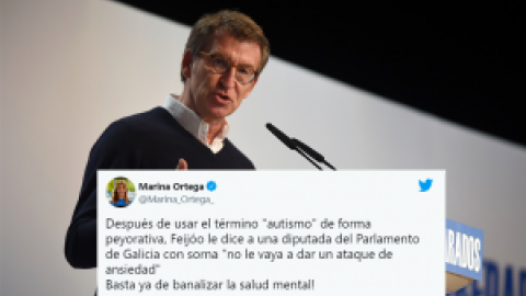 "Basta ya de banalizar la salud mental": críticas a Feijòo por decir a Ana Pontón que "le va a entrar una crisis de ansiedad"