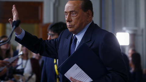 Silvio Berlusconi, ex primer ministro italiano.