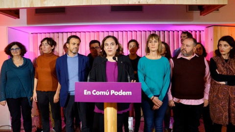 Jaume Asens i Ada Colau, entre altres dirigents dels Comuns, valoren els Comuns. EN COMÚ PODEM