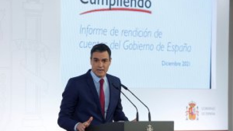 Sánchez afirma que el Gobierno ha cumplido con el 42,7% de los objetivos y garantiza agotar la legislatura