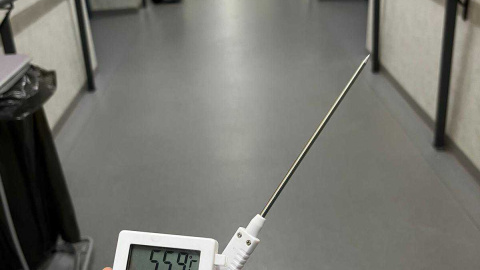 Temperatura de 55,9ºC en el centro de acogida de personas sin hogar Puerta Abierta (PA).