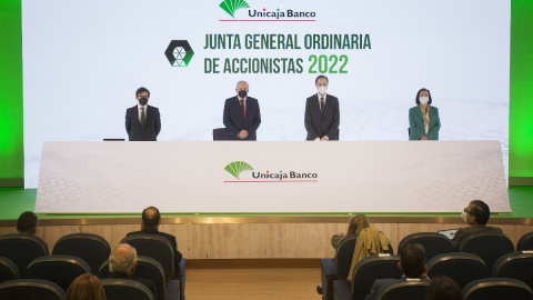 Junta de Unicaja Banco.