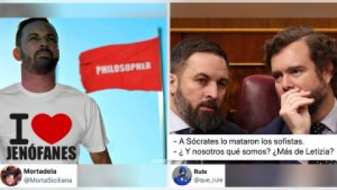 "Vox es a la Filosofía lo que Abascal al trabajo": los tuiteros analizan con memes el repentino interés de Vox por la asignatura