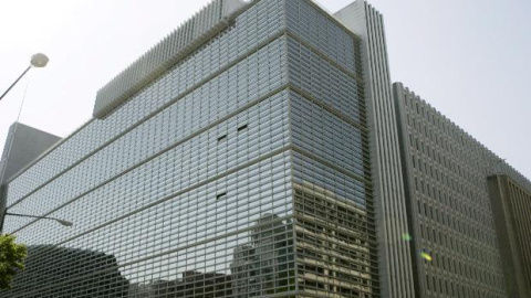 Vista exterior de la sede del Banco Mundial (BM) en Washington, Estados Unidos.