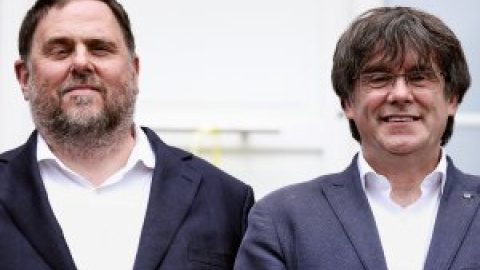 El reencuentro entre Puigdemont y Junqueras o el inicio de la tercera fase del 'procés' independentista