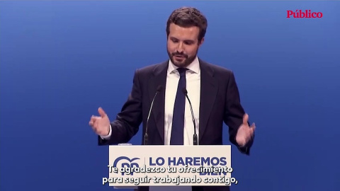 VÍDEO | Casado deja su escaño y abandona la política: "Lo mejor es que dé un paso al lado"