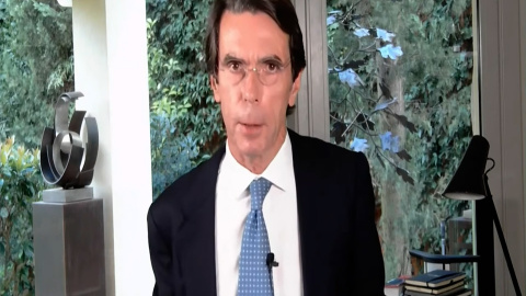 Aznar, a Casado: "Donde quiera que estés, gracias, Pablo, por tu esfuerzo"