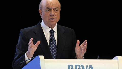 Francisco González, expresidente del BBVA. EFE/Archivo