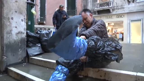 Las inundaciones vuelven a paralizar Venecia