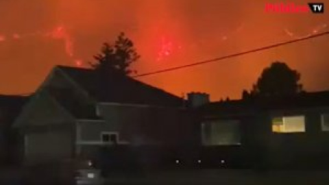 Lytton, el pueblo canadiense de los casi 50º C, en llamas