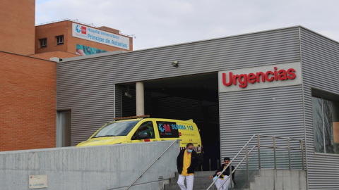 06/03/2021. En la imagen, el sector de Urgencias del hospital Príncipe de Asturias de Alcalá de Henares, en Madrid. - EFE