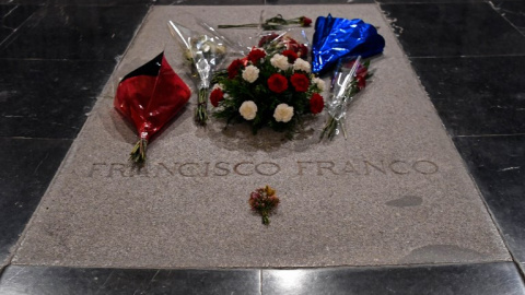 La tumba de Francisco Franco en la Basílica del Valle de los Caídos | AFP