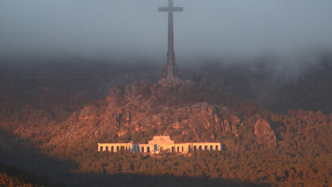 Vista del Valle de los Caídos, en las horas previas a la exhumación de los restos del dictador Francisco Franco. REUTERS/Sergio Perez