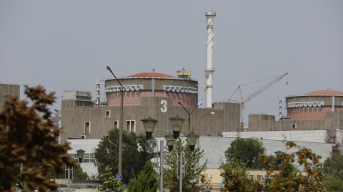 Central nuclear de Zaporiyia, en Ucrania