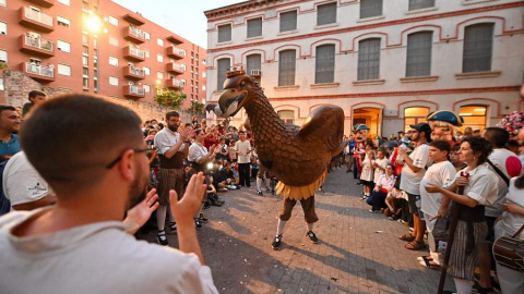 La festa de Les Santes de Mataró, en una imatge d'arxiu del 2023