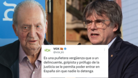 Vox tacha de "vergüenza" la huida de Puigdemont y le sale el tiro por la culata: "Tremenda rajada, muy acertada"