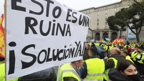 Manifestación transportistas