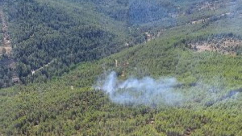 Se declara un incendio forestal en el término municipal de Enguídanos, en la Reserva de la Biosfera Valle del Cabriel