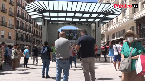 Las obras eternas de Gran Vía finalizan y la estación reabre 1061 días después