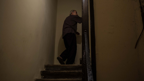 Francisco Rodríguez, en Lavapiés. / JAIRO VARGAS