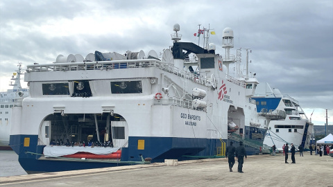 27/08/2024 El barco de Médicos sin Fronteras, Geo Barents, en una fotografía de archivo.