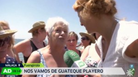 "No veas lo que se ahorra la Seguridad Social con traernos hoy a la playa": una señora andaluza se corona en Canal Sur