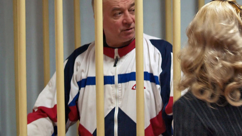 Sergei Skripal, exespía ruso, durante una audiencia en el tribunal militar de Moscú, en 2006. EFE