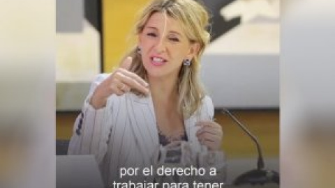 La reflexión de Yolanda Díaz sobre las elecciones francesas: "El futuro no pasa por tener que elegir entre lo malo y lo peor"