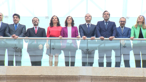 Ayuso y Aguado celebran cien dÃ­as de gobierno en Madrid