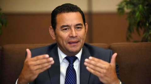 Jimmy Morales, el presidente de Guatemala, en una foto de archivo | EFE