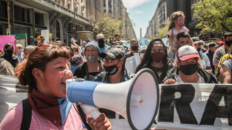 Protesta en Buenos Aires