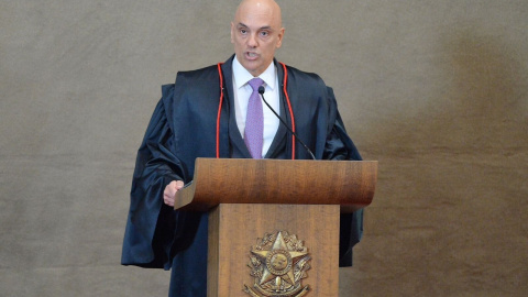 01/09/2024 El juez del Tribunal Supremo de Brasil, Alexandre de Moraes, en una fotografía de archivo.