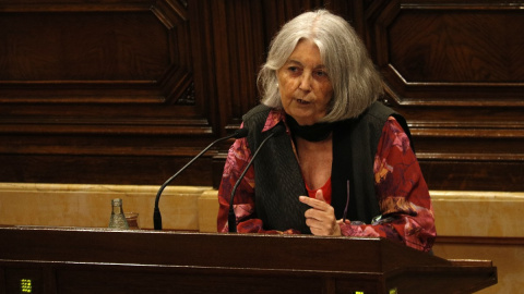 2017 - Àngels Martínez Castells en una imatge d'arxiu quan era diputada al Parlament.