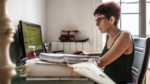 Belén Luján, abogada de las trabajadoras de la fresa / Pablo Tosco