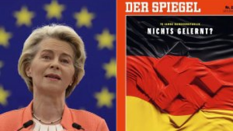 "¿No aprendimos nada?": la aplaudida portada de 'Der Spiegel' sobre el nazismo y el ascenso de la extrema derecha