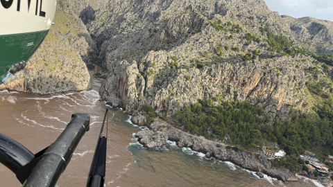 La Guardia Civil continúa la búsqueda del excursionista desaparecido en Mallorca.