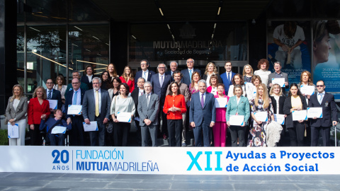 Acto de entrega de las ayudas a los proyectos de la pasada convocatoria.