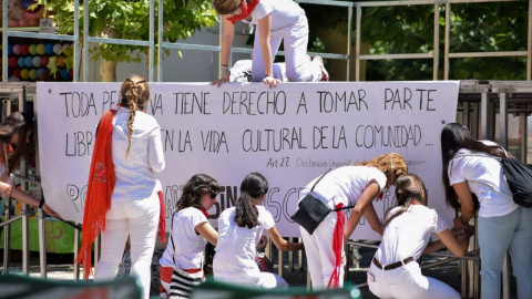 Imagen cedida por el Grupo de Gaita Mixta en Cervera. / FACEBOOK