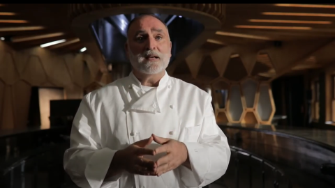 05/04/2022-El chef José Andrés en un fotograma del vídeo de presentación de la campaña 'El país más rico del mundo'