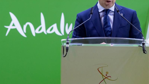 El presidente de la Junta de Andalucía, Juanma Moreno. - EFE