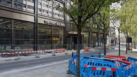 Edificio 'The Post Building', en el centro de Londres, que alberga la sede de la consultora McKinsey.