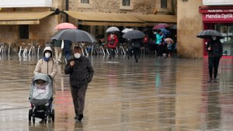 Regresan las lluvias y bajan las temperaturas de forma generalizada