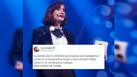 Ana Morgade expone las contradicciones del sistema: "Trabajar como si no tuviéramos hijos" y "criar hijos como si no tuviéramos trabajo"